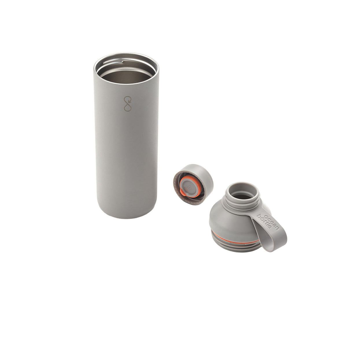 Peak Ocean Bottle 237OB01 Water Bottles 710ml / Rock Grey