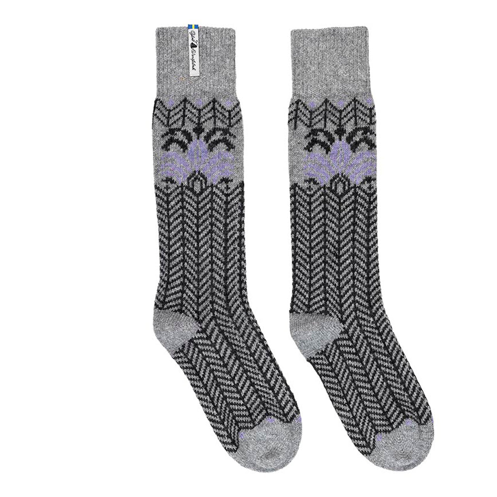 Fager Iris Socken aus Wolle