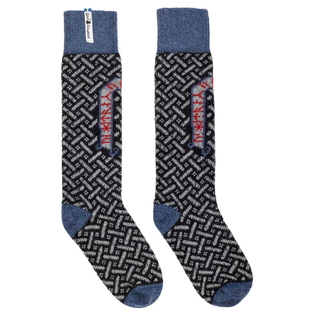 Futhark Thorbjörg Socken aus Wolle