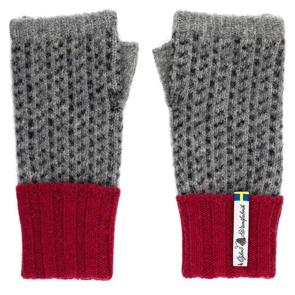 Skaftö Grå Wristwarmer