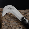 Black Wood Folding Pruner Knife | Stainless Steel Old Bear Pocket Knives
