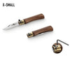 Classic Walnut Folding Knife | Stainless Steel Old Bear Pocket Knives