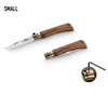Classic Walnut Folding Knife | Stainless Steel Old Bear Pocket Knives