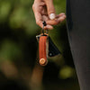 Waxed Canvas Key Organiser Orbitkey KWC2-BRD-107 Keyrings O/S / Brick Red