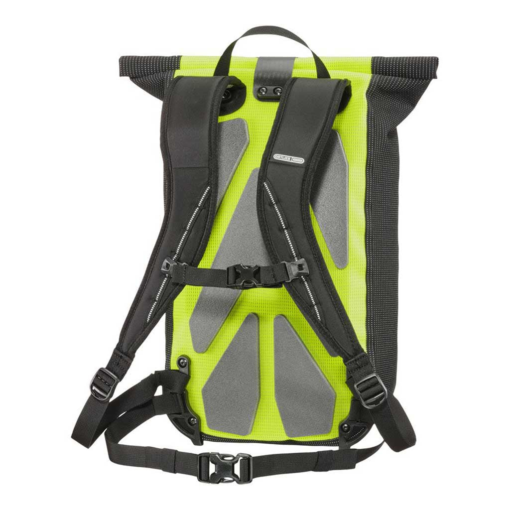 Velocity | High Visibility ORTLIEB OR4043 Backpacks 23L / Yellow/Black Reflective