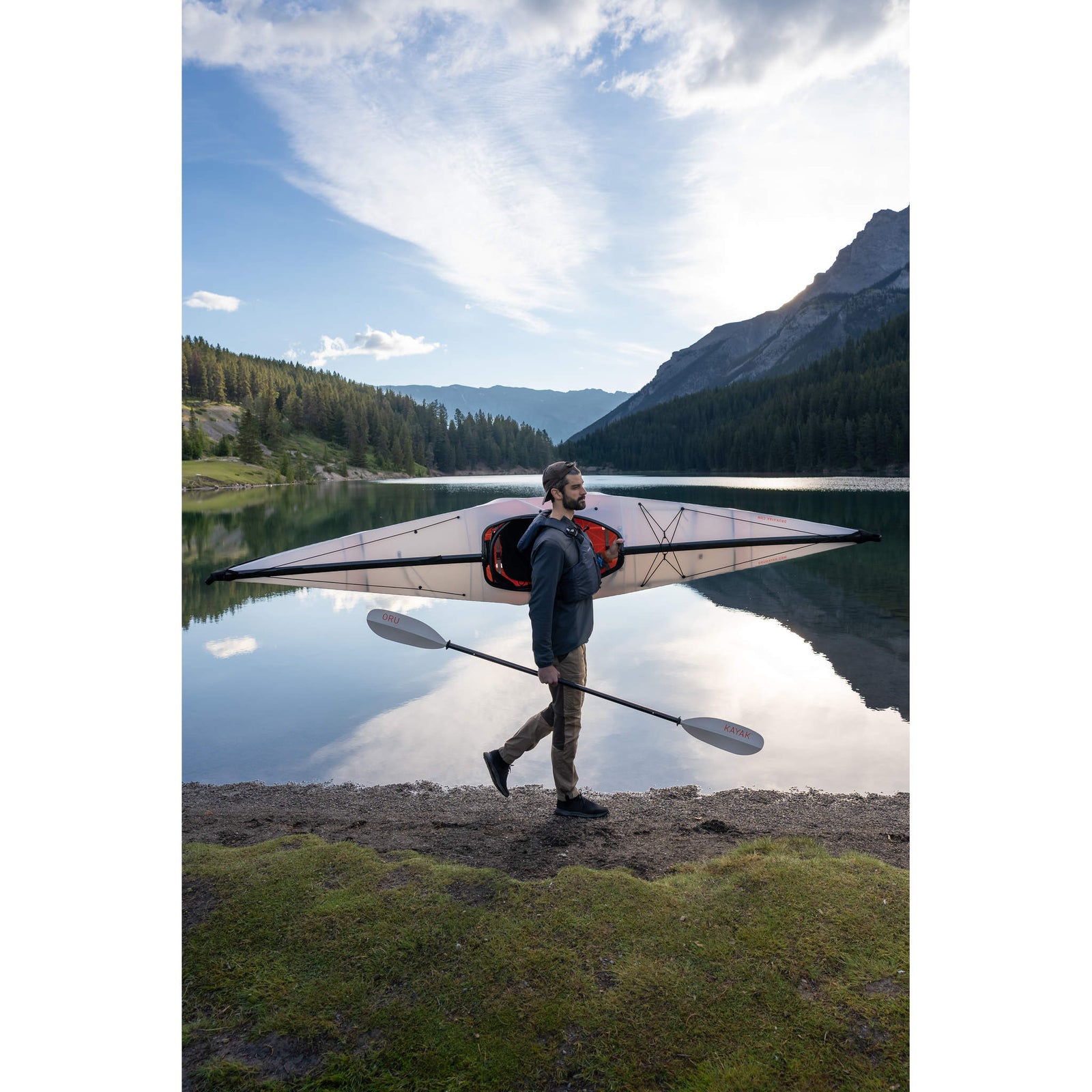 Bay ST Oru Kayak OKY102-CYN-ST-01 Kayaks 1P / Cayen/Slate