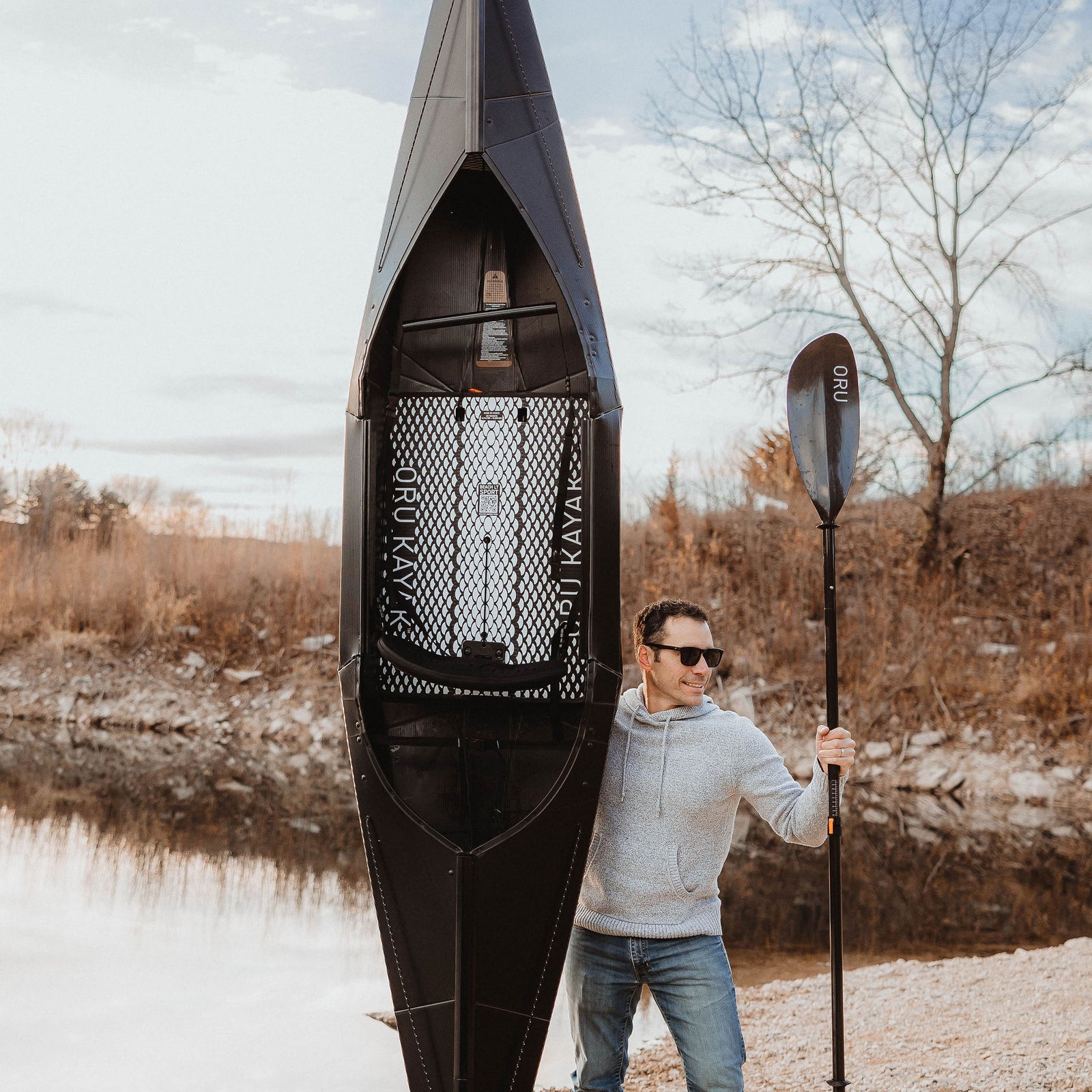 Beach LT Sport Oru Kayak OKY301-CYN-LTS-01 Kayaks One Size / Cayen/Slate