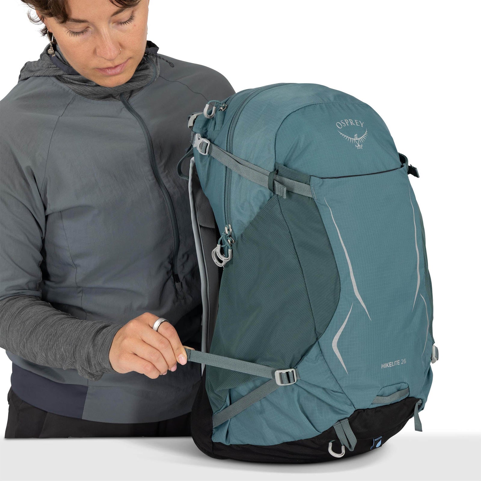 Hikelite 26 Osprey 10007547 Backpacks 26L / Graphite Purple