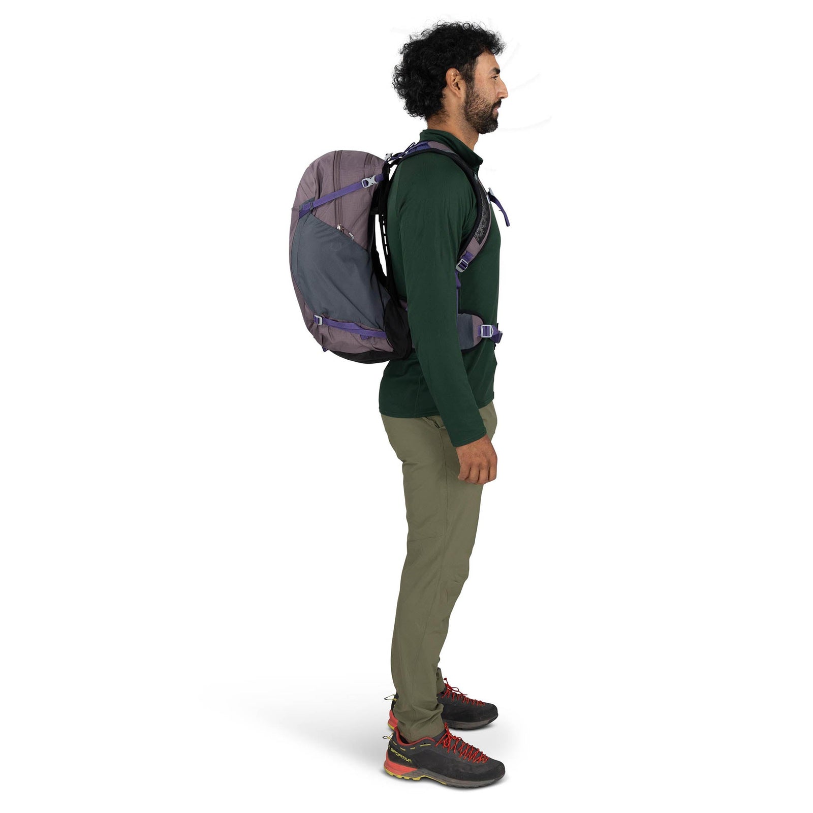 Hikelite 28 Osprey 10007553 Backpacks One Size / Graphite Purple