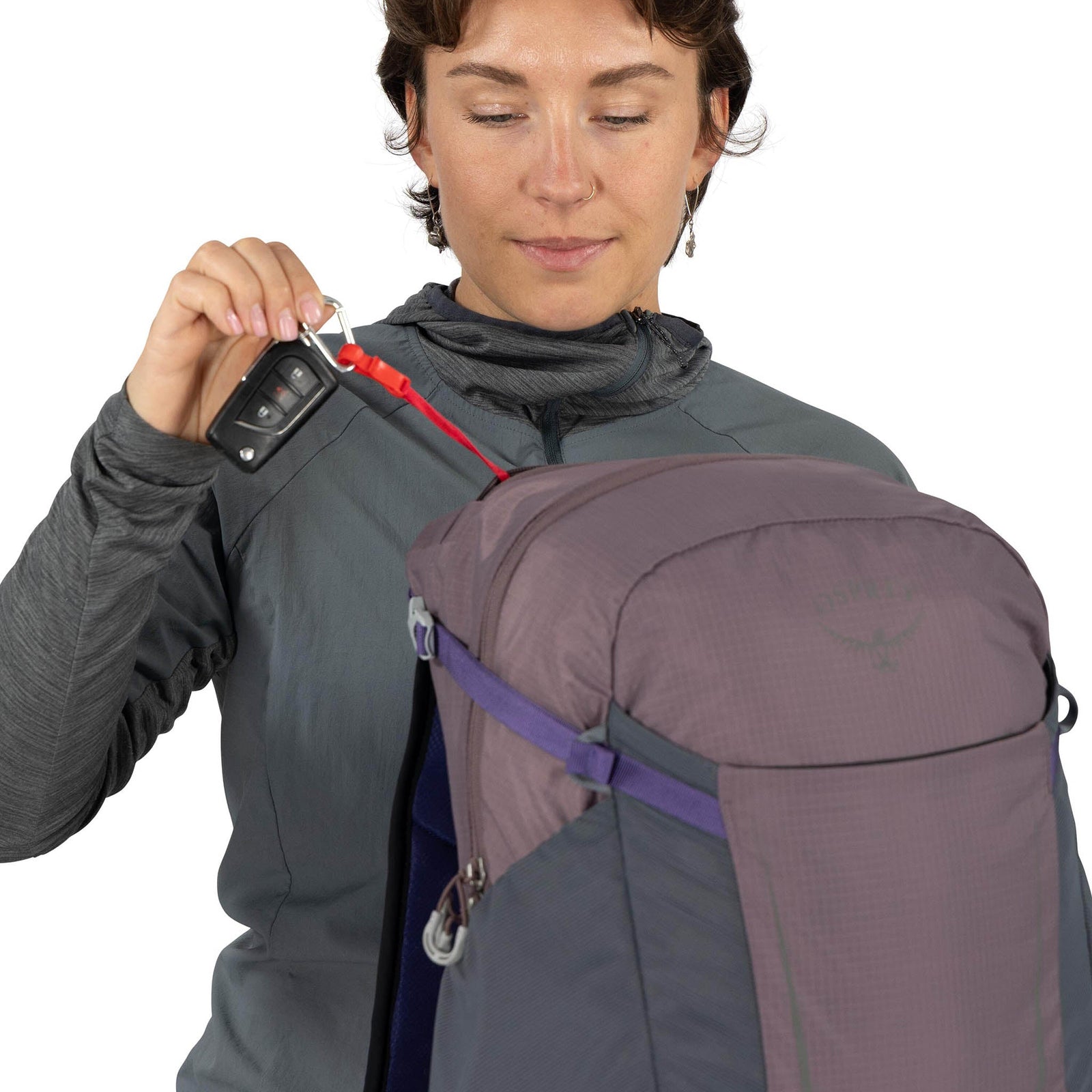 Hikelite 28 Osprey 10007553 Backpacks One Size / Graphite Purple