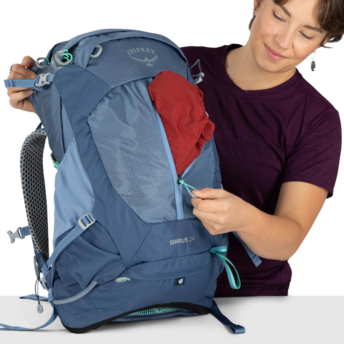 Sirrus 24 Osprey 10007517 Backpacks OS / Sevres Blue