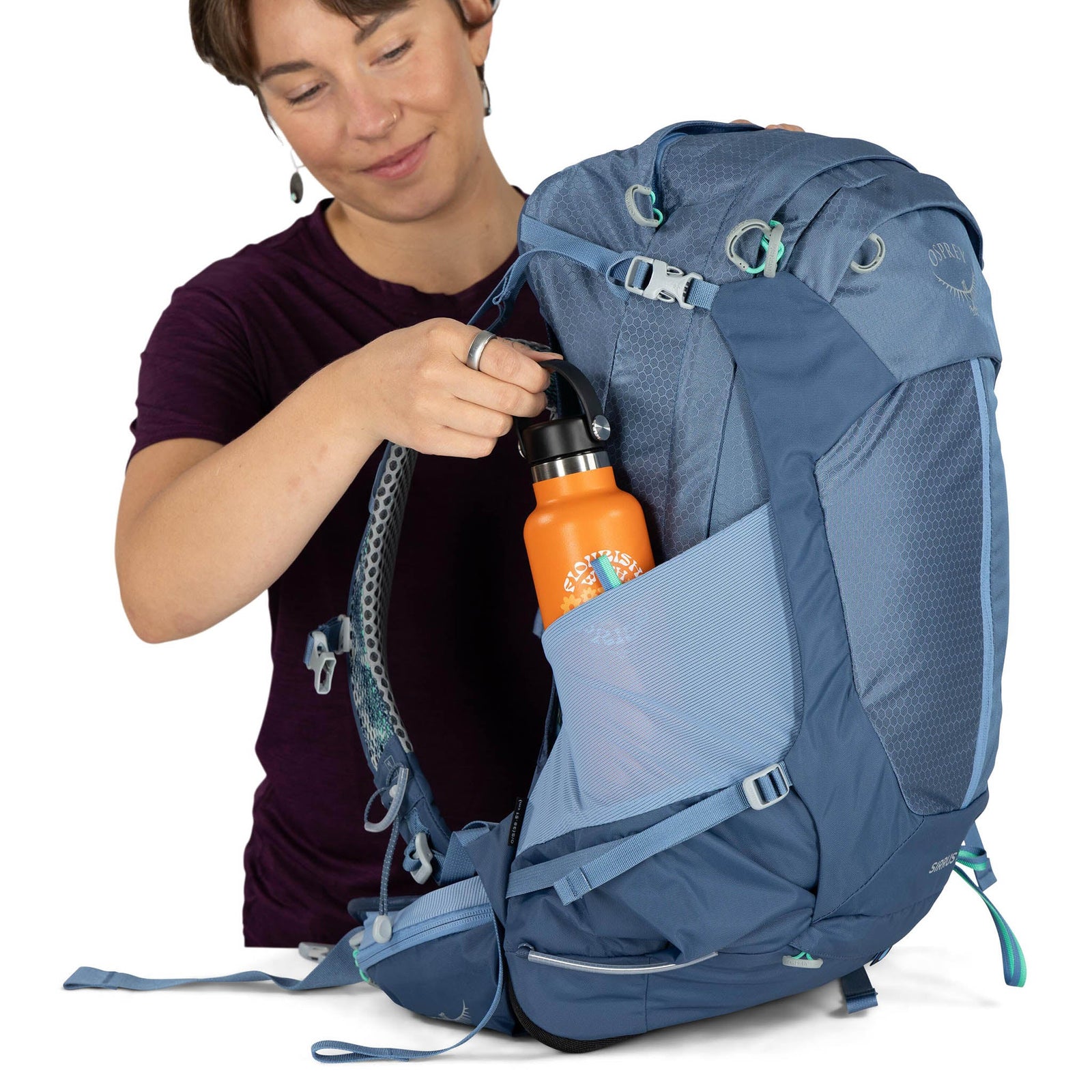 Sirrus 24 Osprey 10007517 Backpacks OS / Sevres Blue