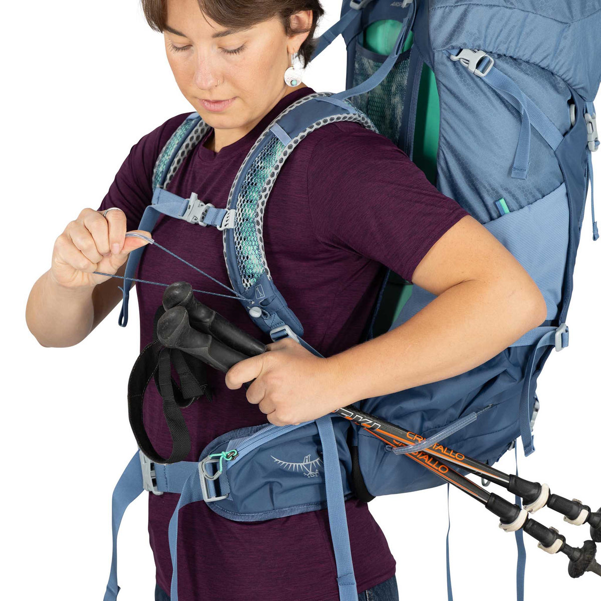 Sirrus 44 | Women's Osprey 10007526 Backpacks 44L / Medium Grey
