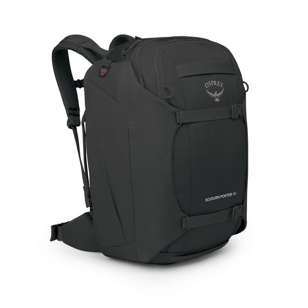 Sojourn Porter Travel Pack 46 Osprey Backpacks 46L / Black