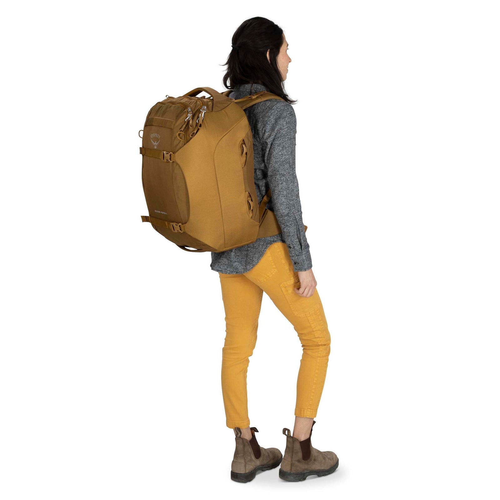 Sojourn Porter Travel Pack 46 Osprey 10005382 Backpacks 46L / Koseret Green