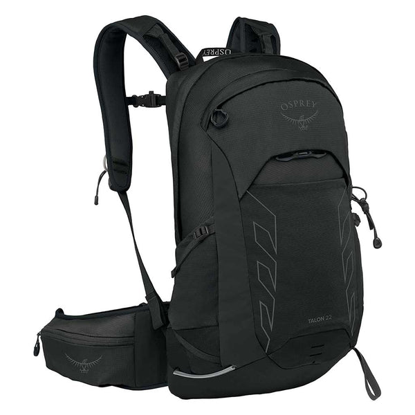 Talon 22 | Extended Fit Osprey 10006762 Backpacks 22L / Black/Coal Grey