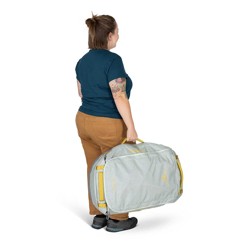 Patagonia Duffle Bag Osprey Transporter 65L Duffel Tan Osprey 40