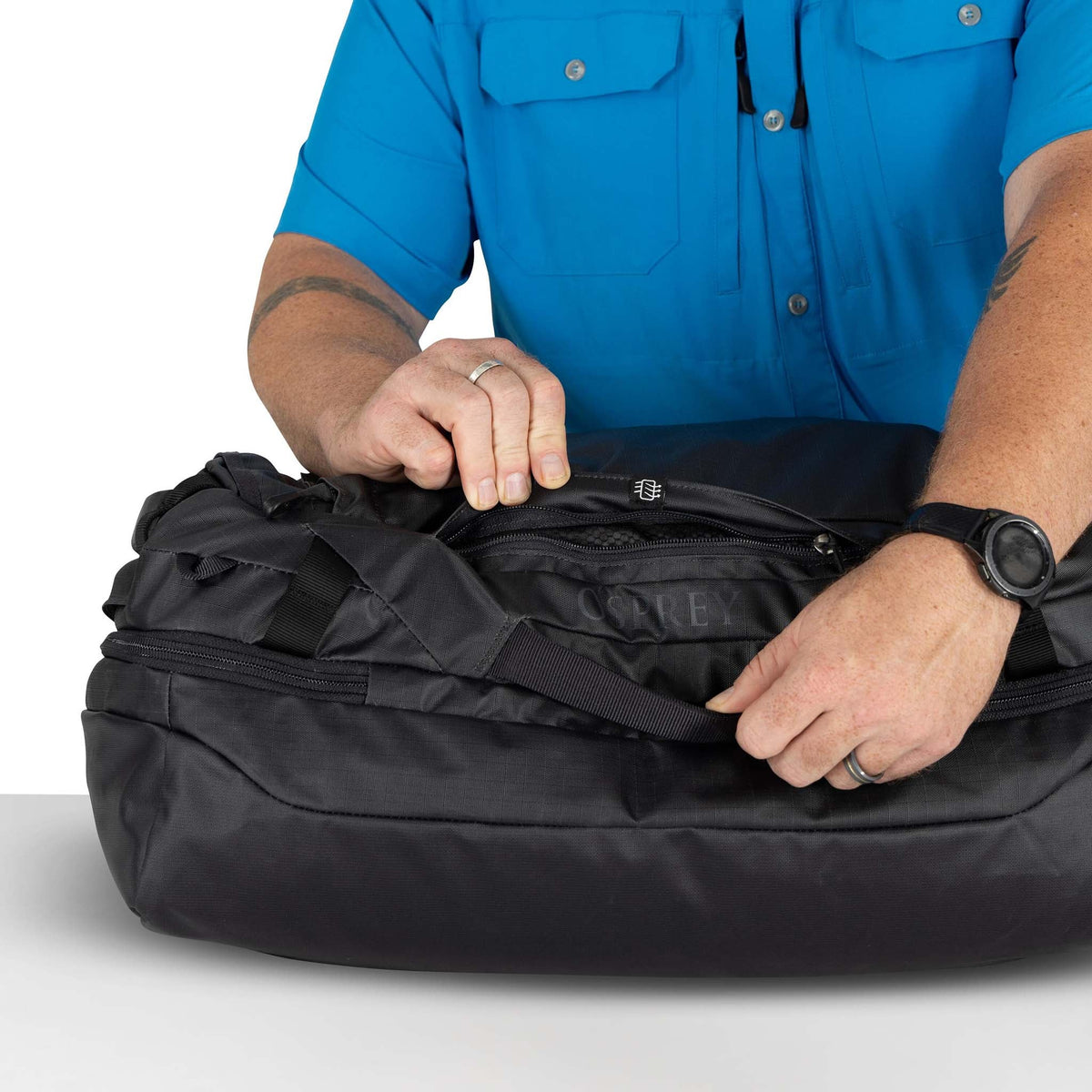 Transporter Squffel 70 Osprey 10007246 Duffle Bags One Size / Pine Leaf Green