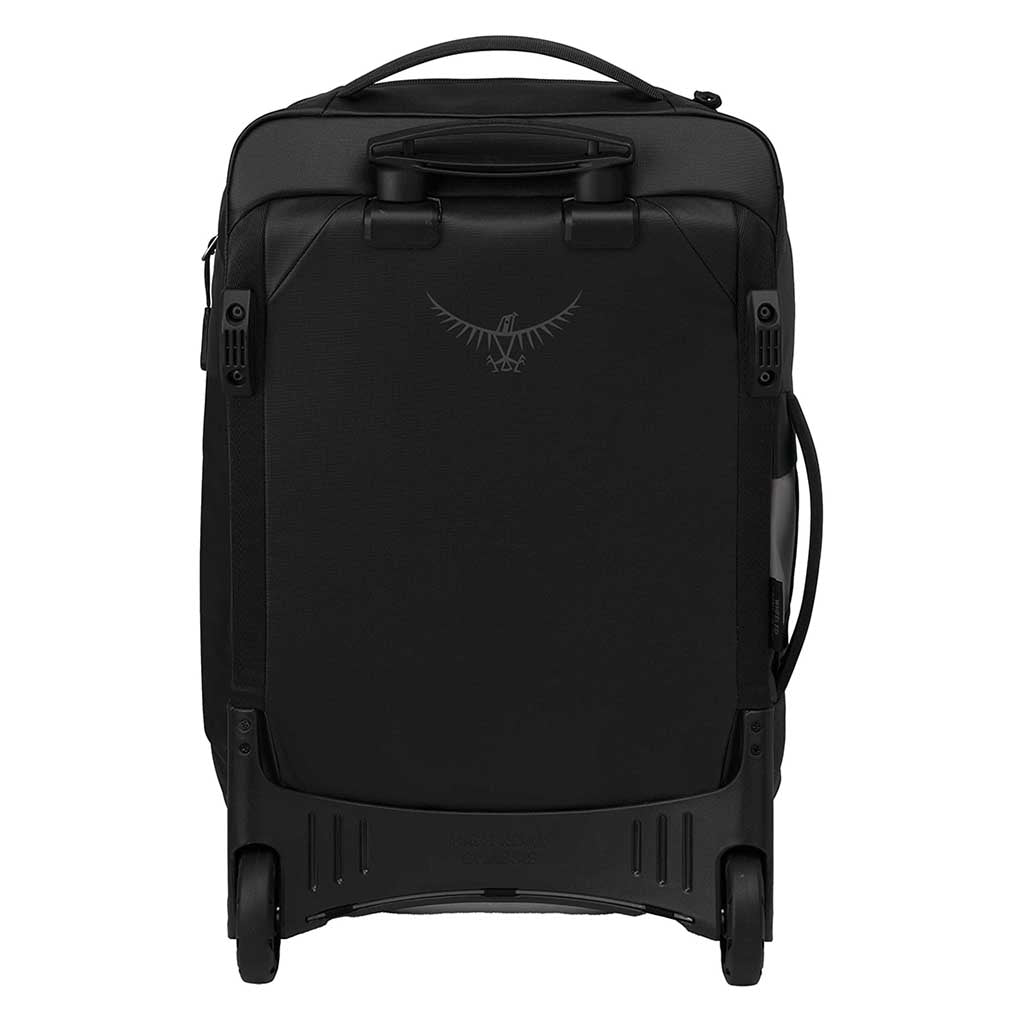 Transporter Wheeled Carry On Osprey 10006355 Wheeled Duffle Bags O/S / Raven Black/Black