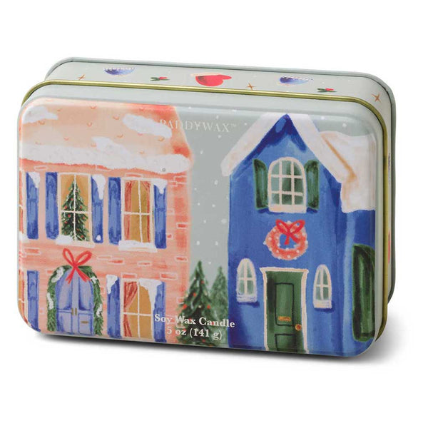 Christmas Tin | Winter Balsam Paddywax CT0503EU Candles 5oz / Neighborhood