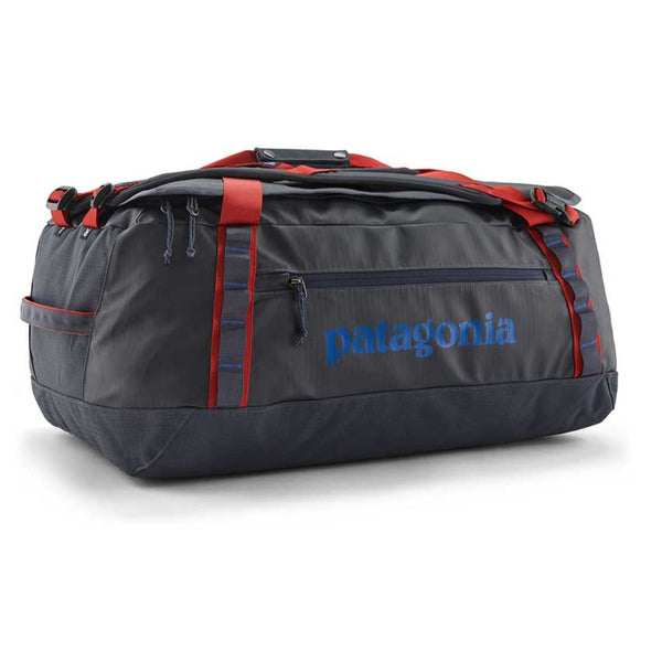 Black Hole Duffle 55L Patagonia 49343-SMRE-ALL Duffle Bags 55L / Smolder Blue/Amanita Red