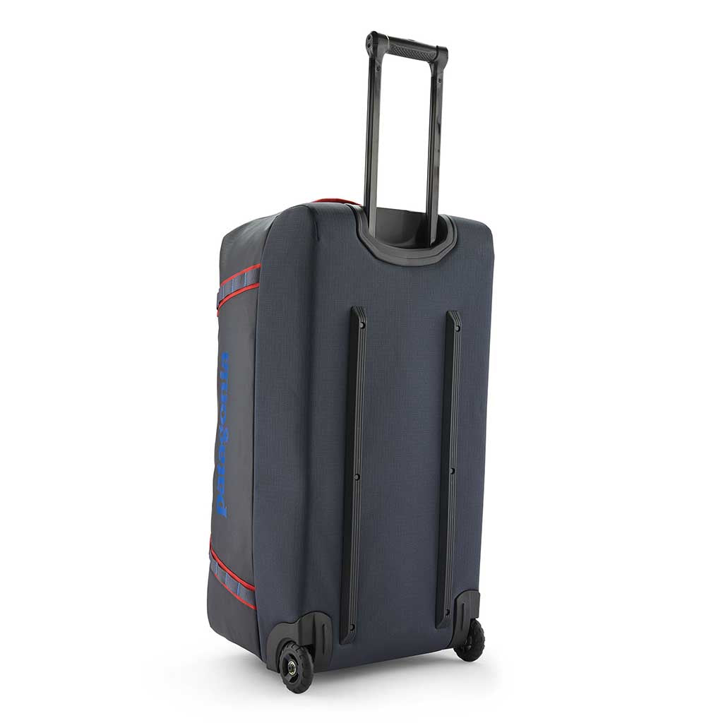 Black Hole Wheeled Duffle 100L Patagonia 49388-SMRE-ALL Wheeled Duffle Bags 100L / Smolder Blue/Amanita Red