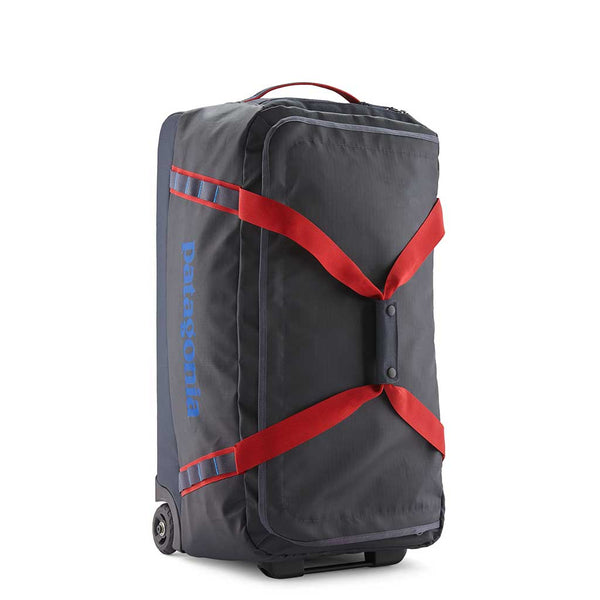 Black Hole Wheeled Duffle 70L Patagonia 49382-SMRE-ALL Wheeled Duffle Bags 70L / Smolder Blue/Amanita Red