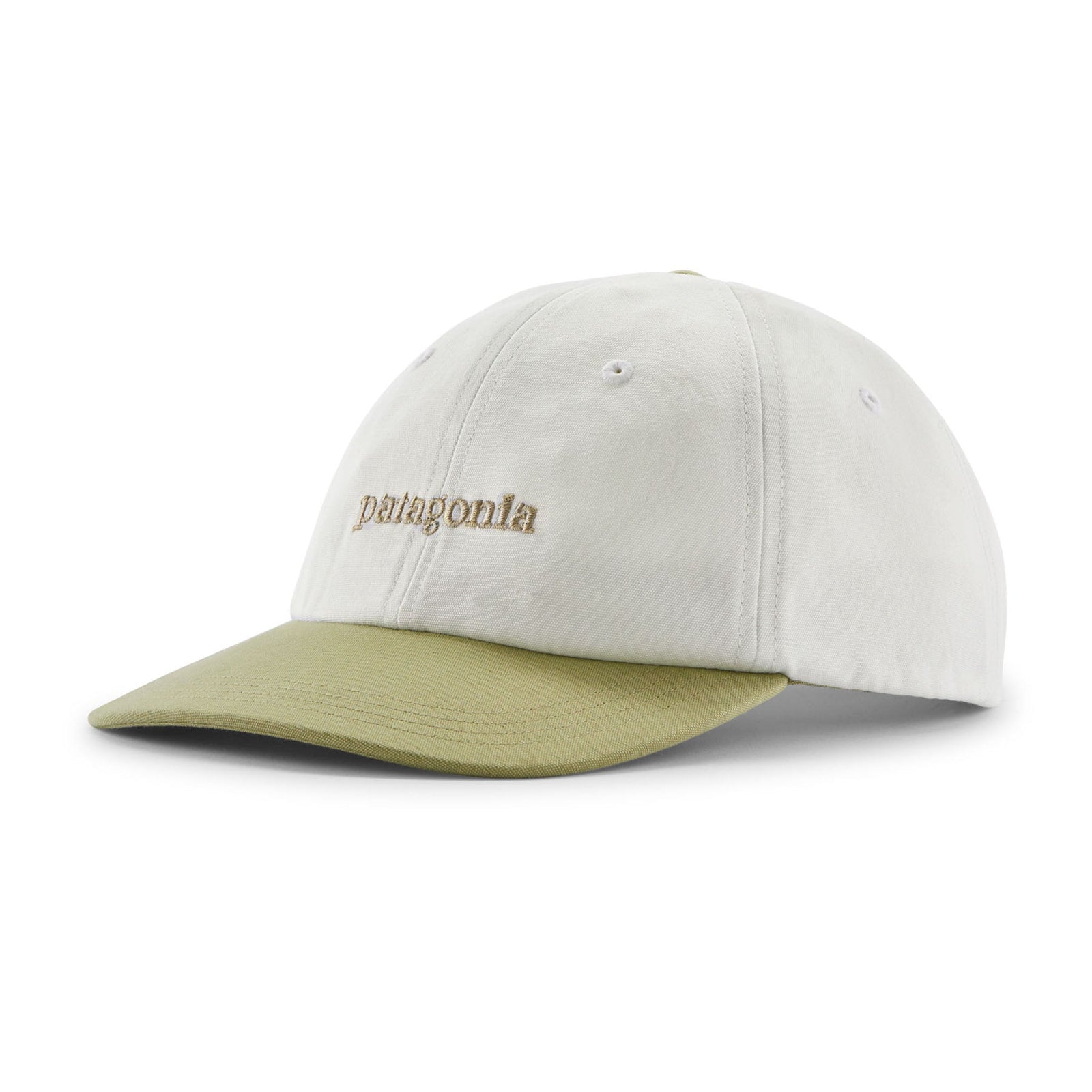 Fitz Roy Icon Trad Cap Patagonia 38364-TBGM-ALL Caps & Hats One Size / Birch White/Gumtree Green