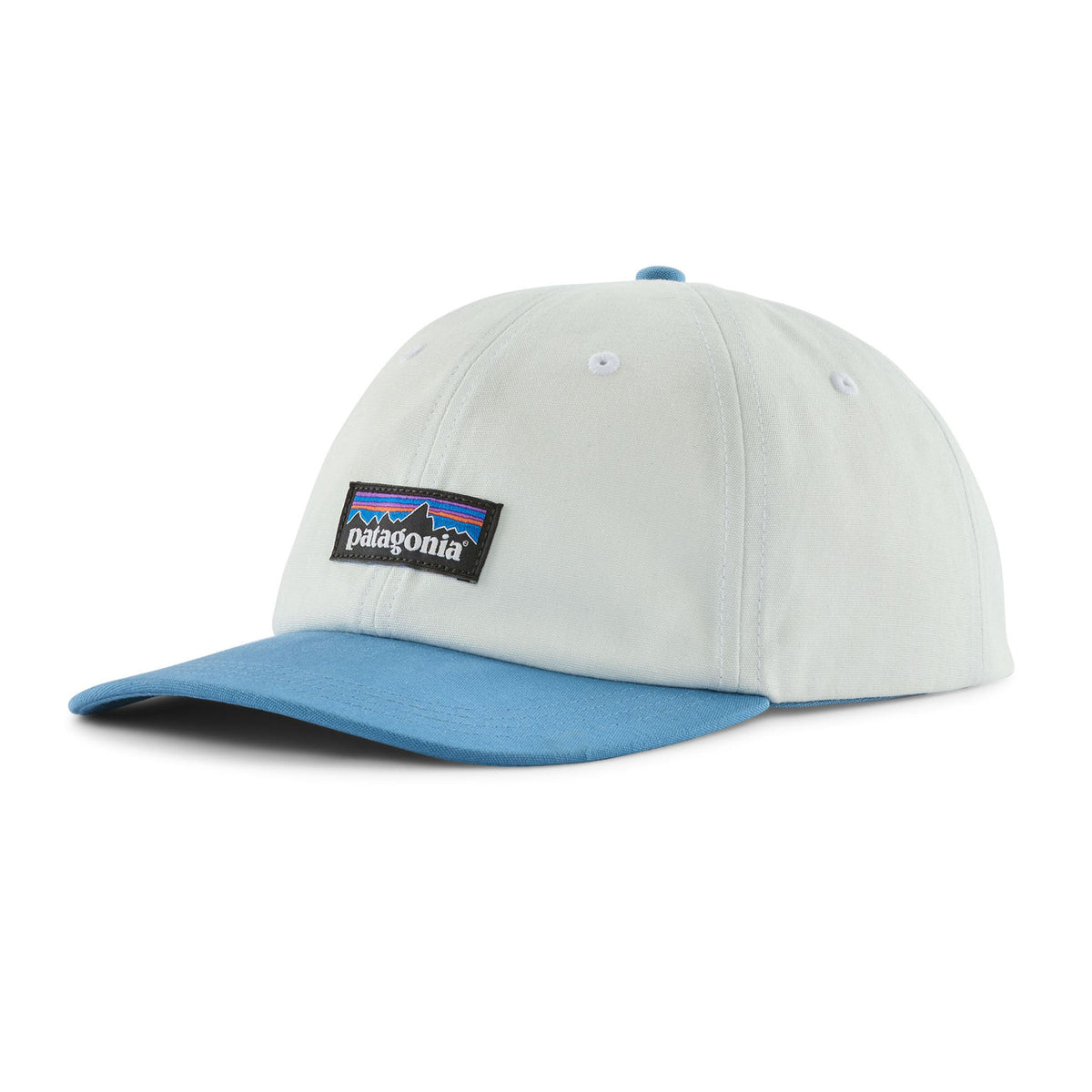 P-6 Label Trad Cap Patagonia 38296-BISB-ALL Caps &amp; Hats One Size / Birch White/Shore Blue