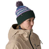 Powder Town Beanie Patagonia 29187-PKSB-ALL Caps & Hats One Size / Park Stripe/Barnacle Blue