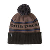 Powder Town Beanie Patagonia 29187-PKML-ALL Caps & Hats One Size / Park Stripe/Marlow Brown