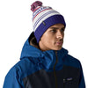 Powder Town Beanie Patagonia 29187-PRVB-ALL Caps & Hats One Size / Park Stripe/Viking Blue