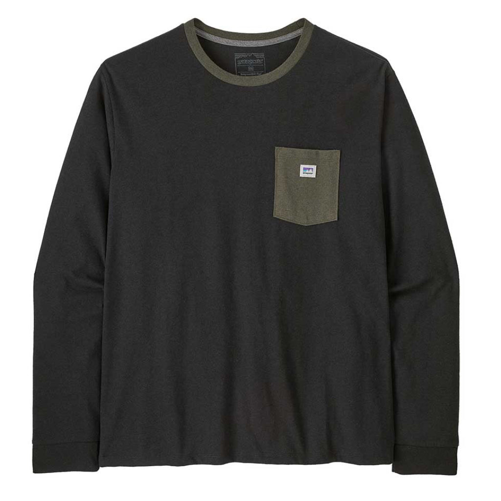 Shop Sticker Pocket Longsleeve Responsibili-Tee | Herren