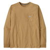 Shop Sticker Pocket Longsleeve Responsibili-Tee | Men's Patagonia Men's Tees