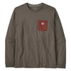 Shop Sticker Pocket Longsleeve Responsibili-Tee | Men's Patagonia Men's Tees