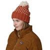 Snowbelle Beanie Patagonia 33445-ODBU-ALL Beanies One Size / Offset Dot: Burnished Red