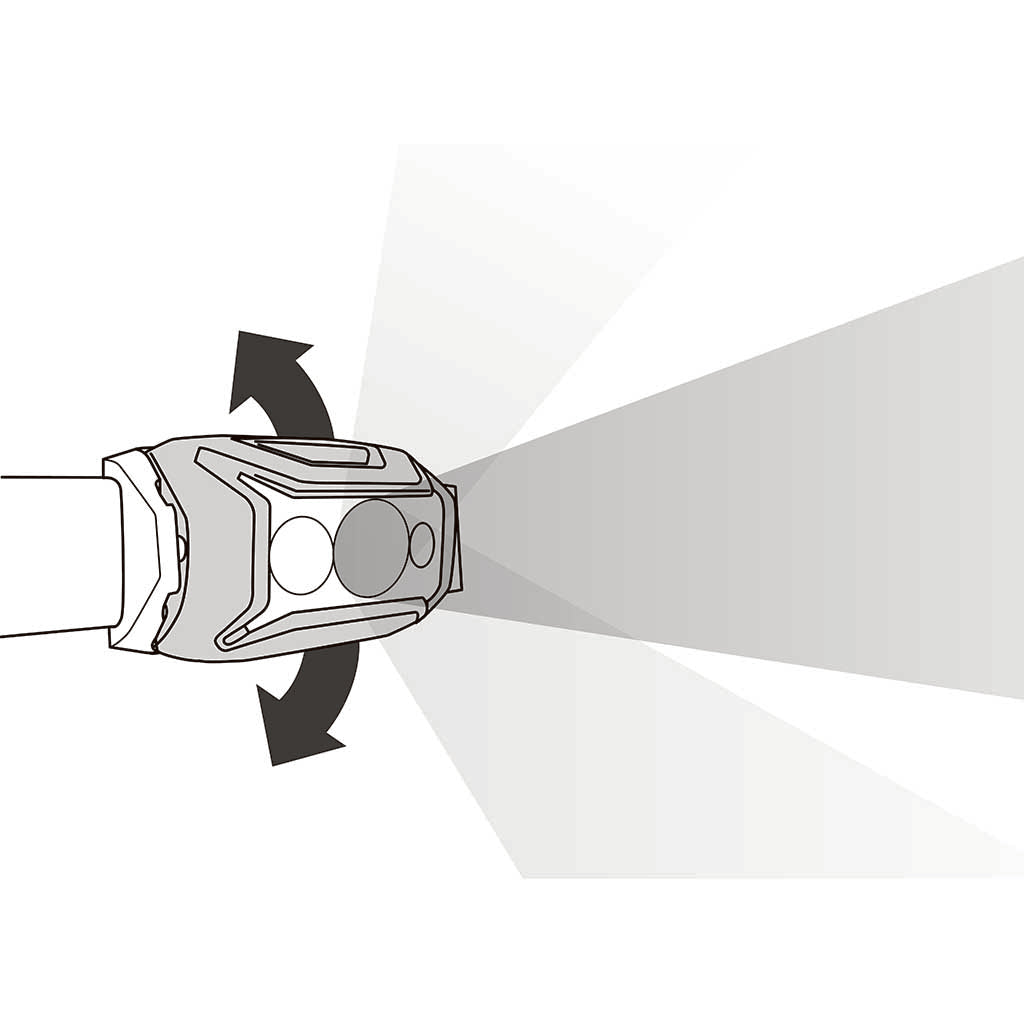 ACTIK | 450 lumen Petzl E063AB02 Head Torches One Size / Red
