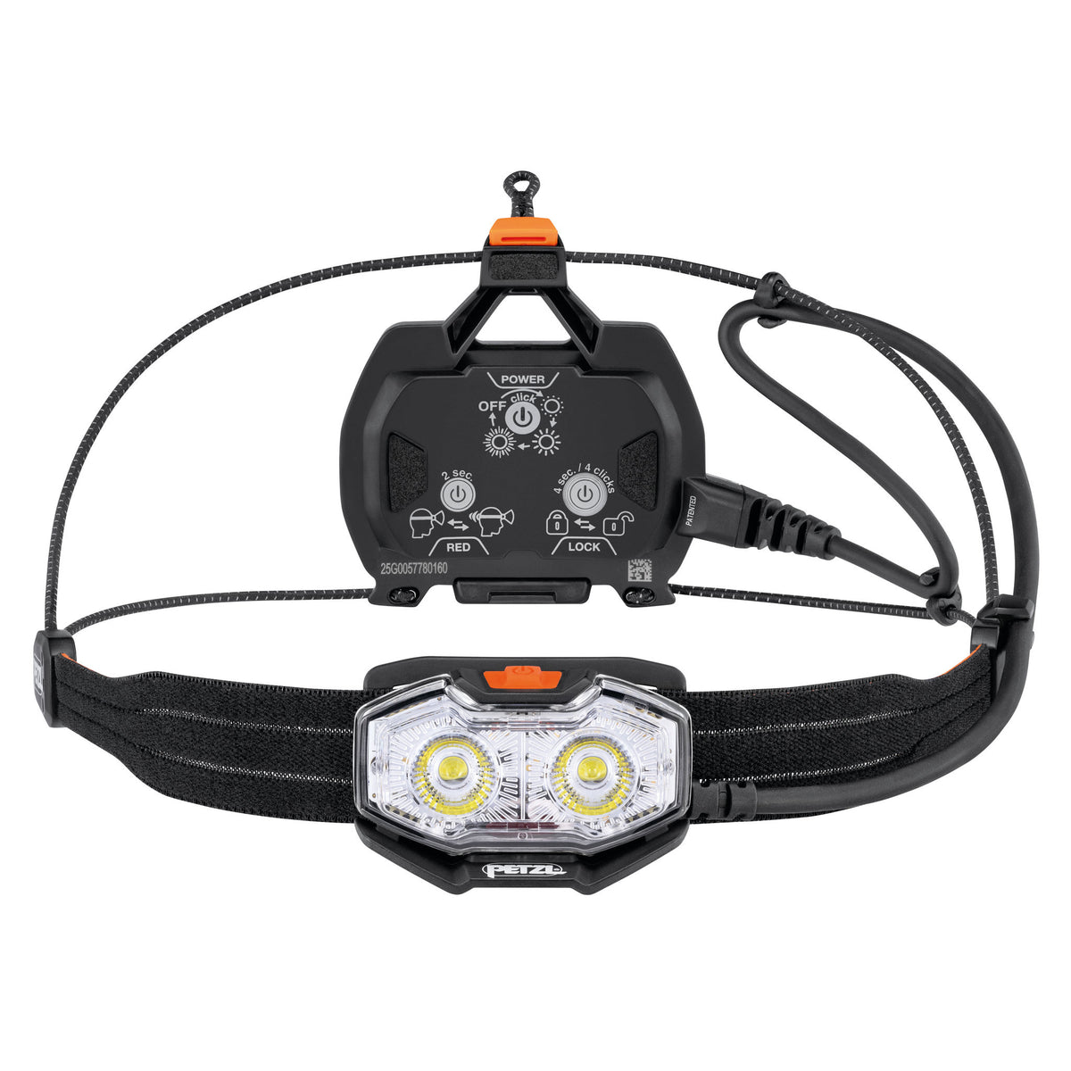 NAO LT | 600 Lumens Petzl E106AA01 Head Torches One Size / Orange