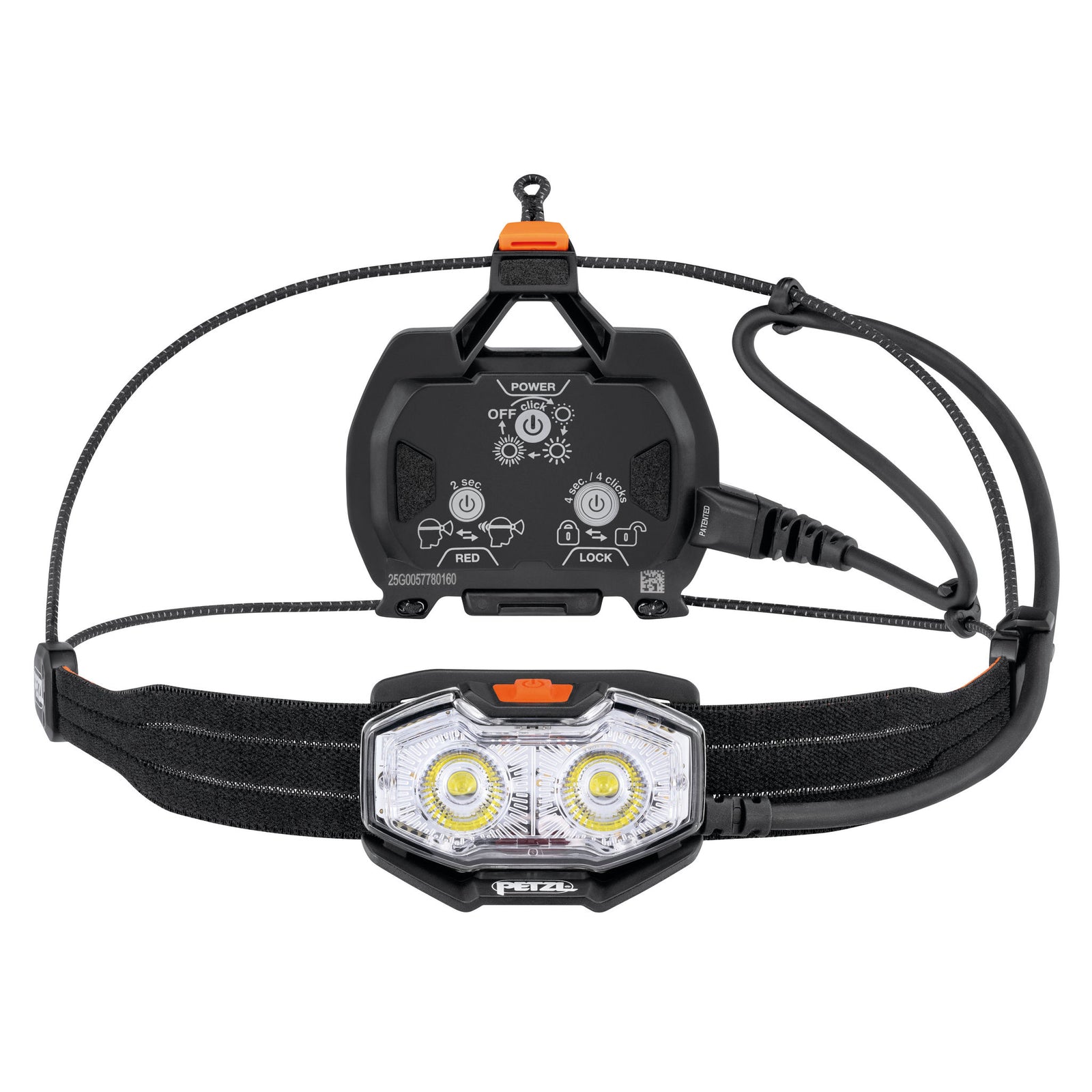 NAO LT | 600 Lumens Petzl E106AA01 Head Torches One Size / Orange