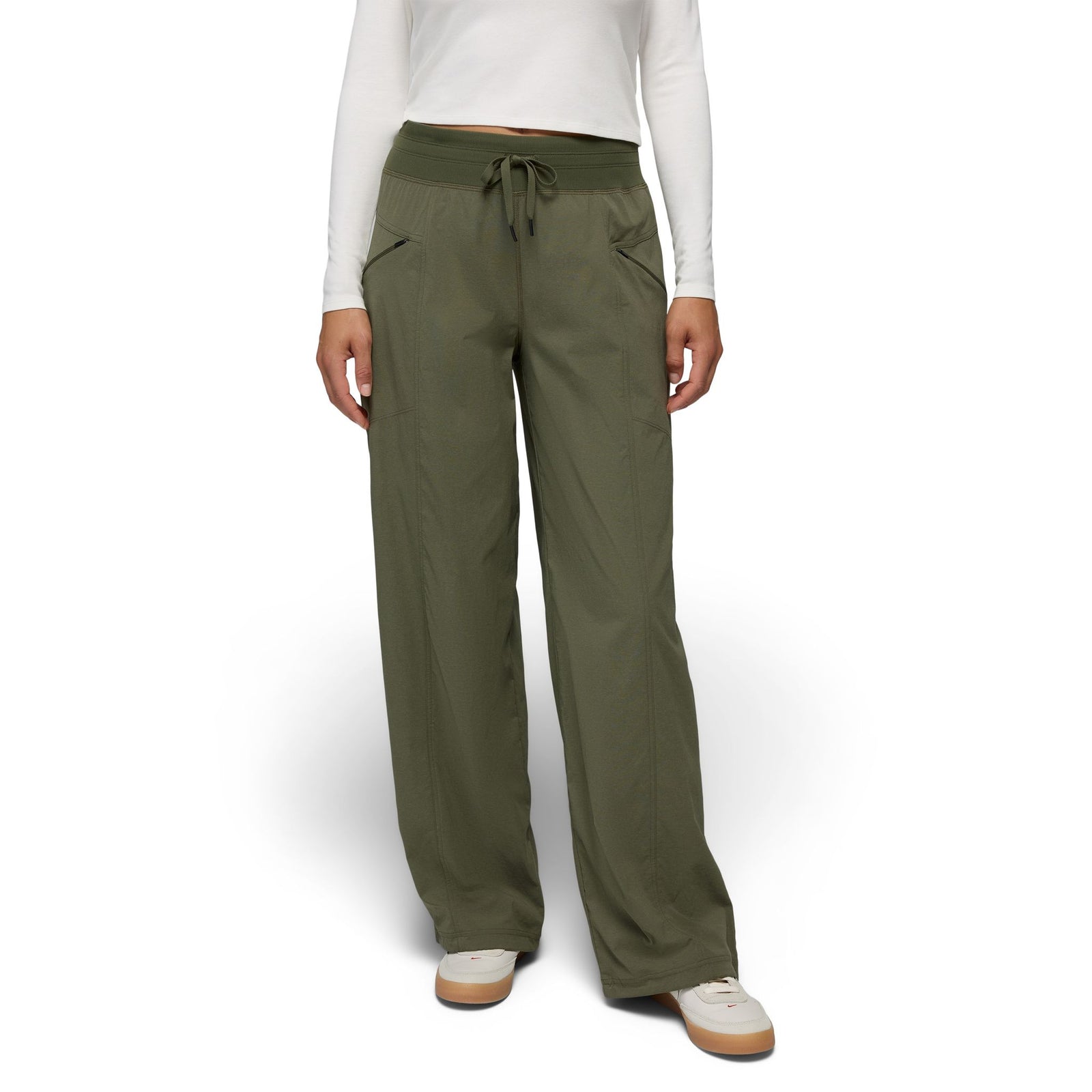 Koen Mid Rise Wide Leg Pant prAna Women's Trousers