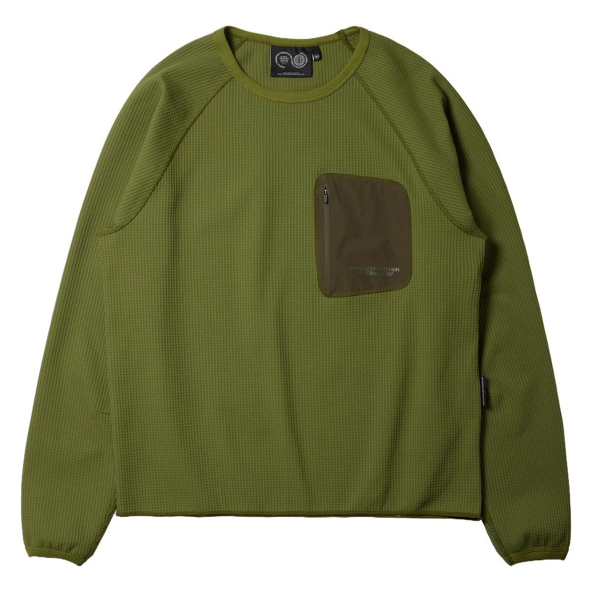 Waffle LS Top Purple Mountain Observatory Men's Long Sleeve Tees