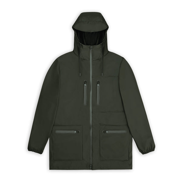 Cargo Long Jacket RAINS Rain Jackets