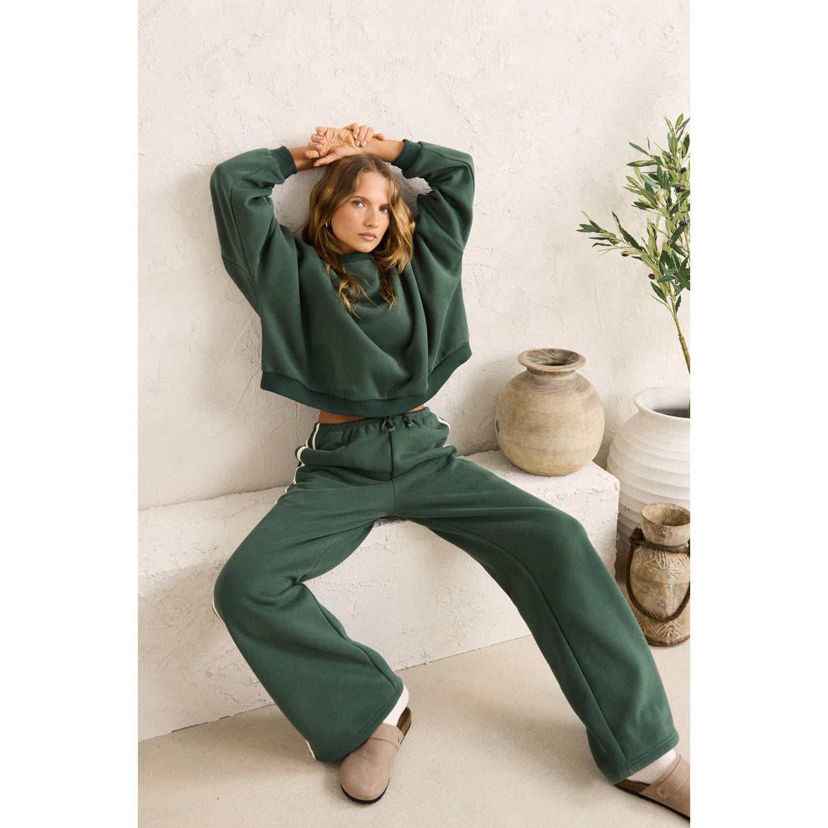 Contrast Sweatshirt | Women's Rhythm Women's Jumpers