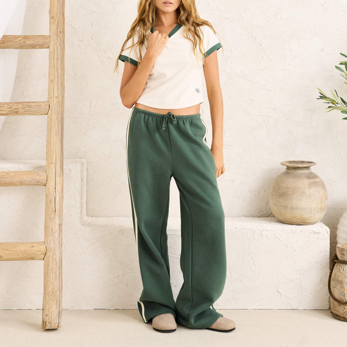 Contrast Track Pant | Women's Rhythm Women's Trousers