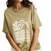 Palm And Sun Oversized Tee | Women's Rhythm Women's Tees