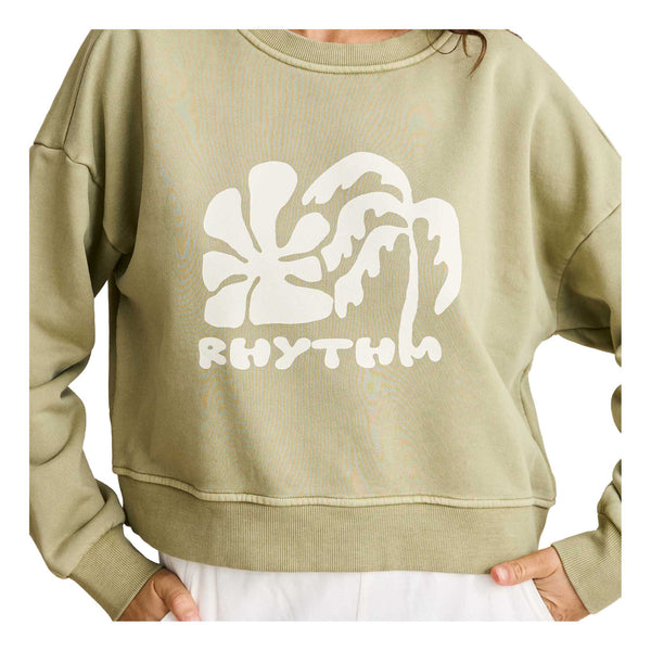 Sun And Palm Slouchy Fleece | Women's Rhythm Women's Jumpers