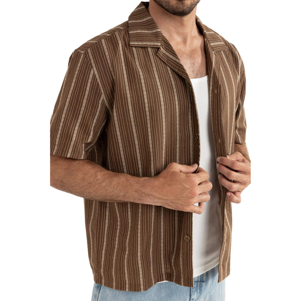 West Winds Stripe Shirt | Men's Rhythm Men's Shirts