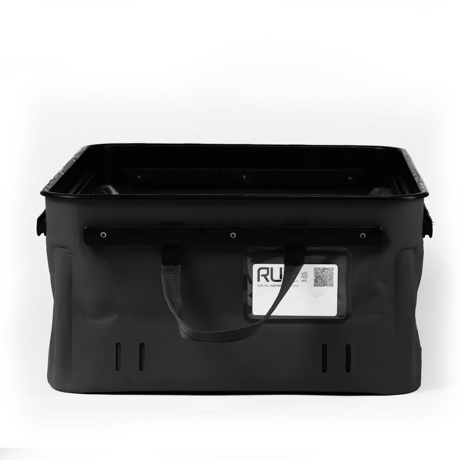 RUX 40L | Press Seal Lid RUX PK0125-40B Camp Storage Boxes 40L / Black