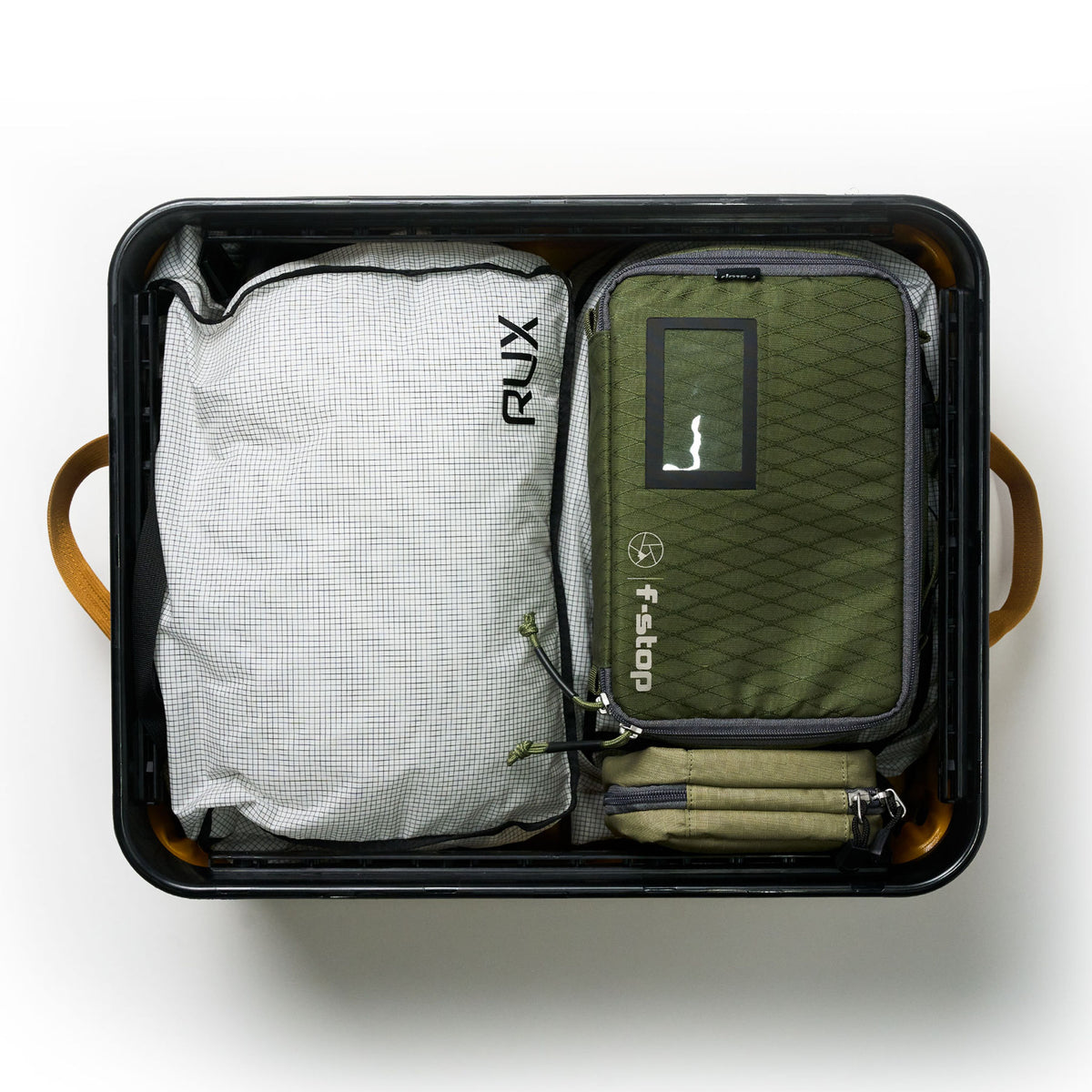 RUX 40L | Press Seal Lid RUX PK0125-40BR Camp Storage Boxes 40L / Bronze