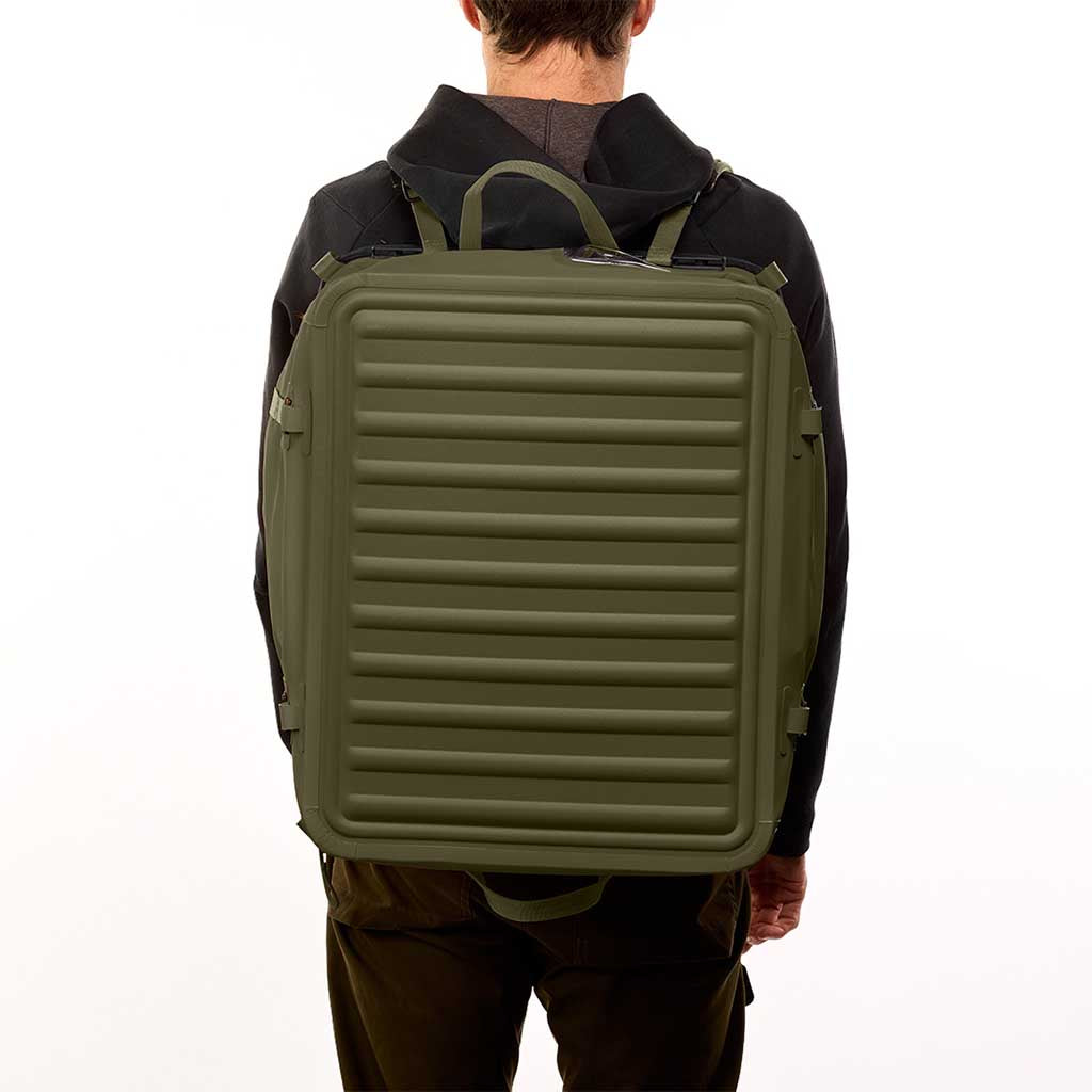 RUX 70L | Tri-Fold Lid RUX PK0122-70G Camp Storage Boxes 70L / Green